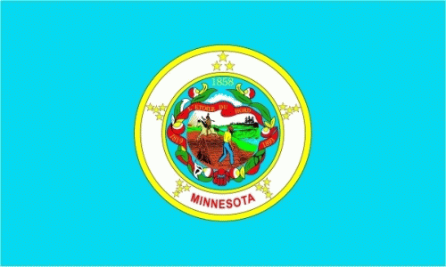 Minnesota Flagge 90x150 cm