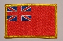 Red Ensign  Aufnäher / Patch 8 x 5 cm