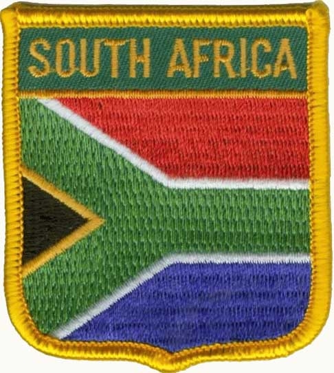 Südafrika Wappenaufnäher / Patch