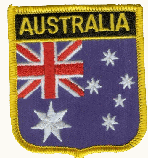 Australien Wappenaufnäher / Patch