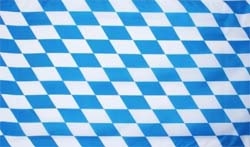 Flagge, Deutsches Bundesland 90 x 150 cm, PES A, Bayern