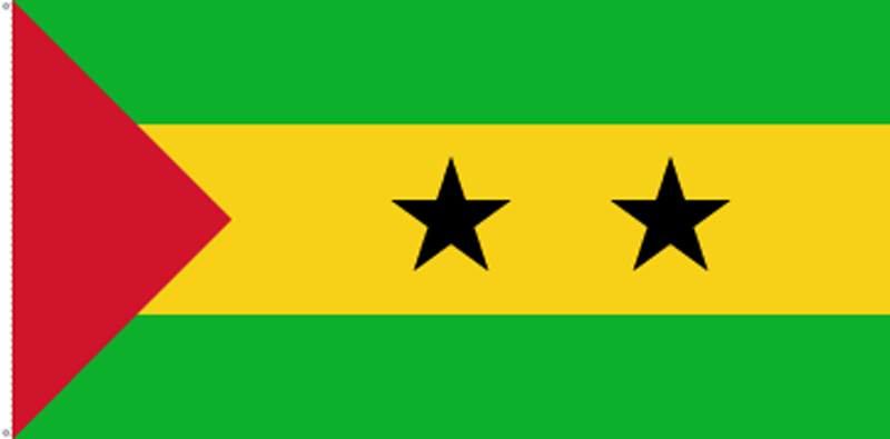 Sao Tome und Principe Flagge 90x150 cm