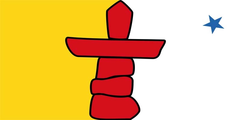 Nunavut (Territorium) Flagge 90x150 cm