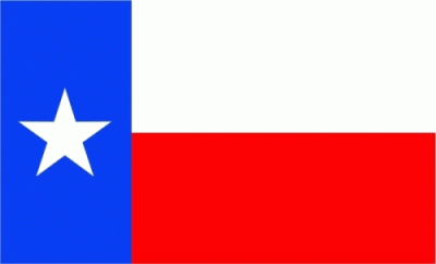 Texas Flagge 120x120 cm