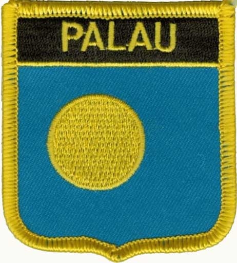 Palau Wappenaufnäher / Patch