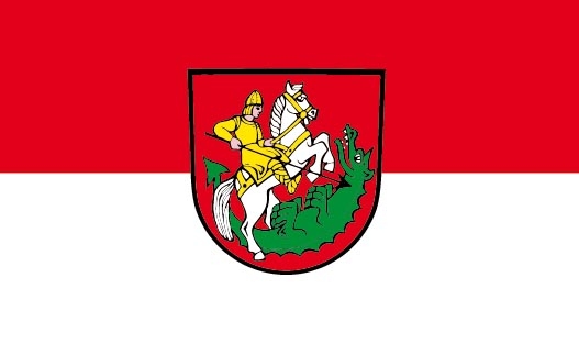 St. Georgen im Schwarzwald Flagge 90x150 cm Premiumqualität