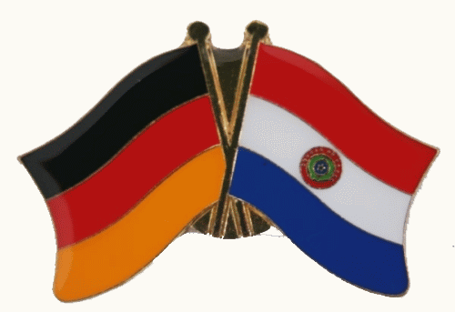 Deutschland / Paraguay Freundschaftspin