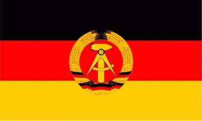 DDR Deutsche Demokratische Republik Flagge 150x250 cm