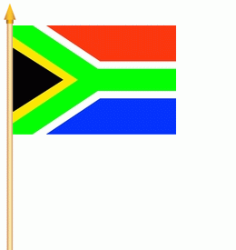 Südafrika Stockflagge 30x45 cm