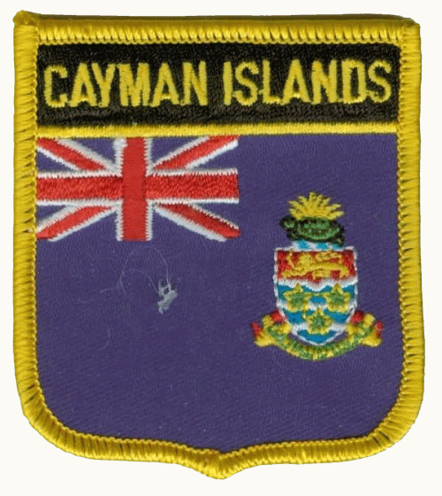 Cayman Inseln Wappenaufnäher / Patch
