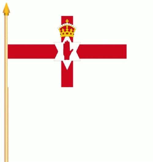 Nordirland Stockflagge 30x45 cm