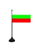 Bulgarien Tischflagge 10x15 cm