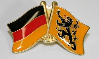 Deutschland / Flandern Freundschaftspin