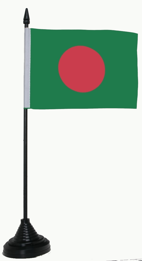 Bangladesch Tischflagge 10x15 cm