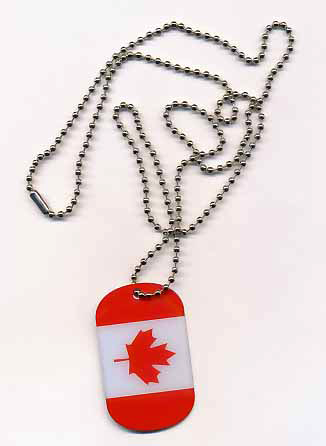 Kanada Dog Tag 30x50 mm (Erkennungsmarke)