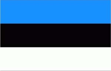 Estland Aufkleber 8 x 5 cm