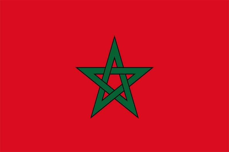 Marokko Flagge 90x150 cm