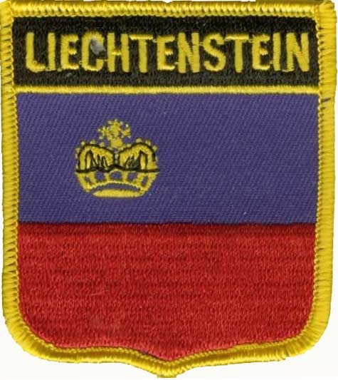 Liechtenstein Wappenaufnäher / Patch