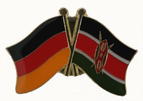 Deutschland / Kenia Freundschaftspin