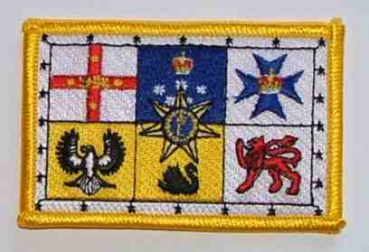 Australien Royal Aufnäher / Patch 8 x 5 cm