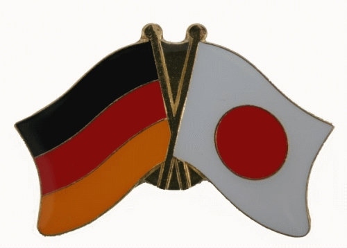Deutschland / Japan Freundschaftspin