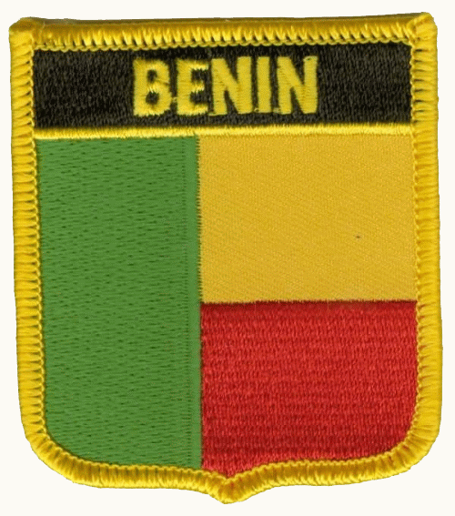 Benin Wappenaufnäher / Patch