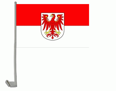 Brandenburg Landesdienst Autoflagge 30x40 cm