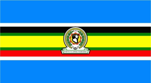 Ostafrikanische Gemeinschaft Flagge 90x150 cm Premiumqualität