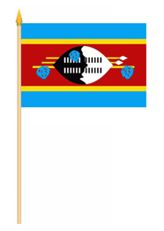 Swasiland Stockflagge 30x45 cm