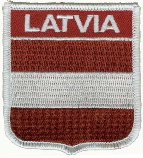 Lettland Wappenaufnäher / Patch