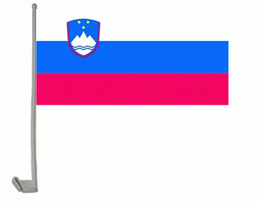 Slowenien Autoflagge 30x45 cm