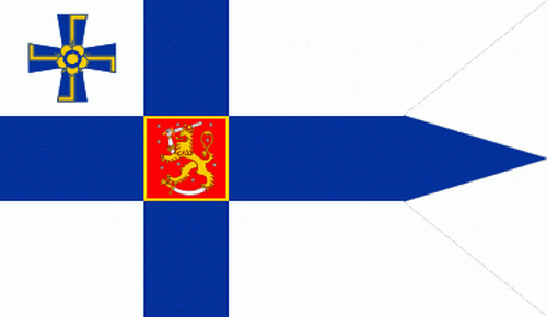 Finnland Präsident Flagge 90x150 cm