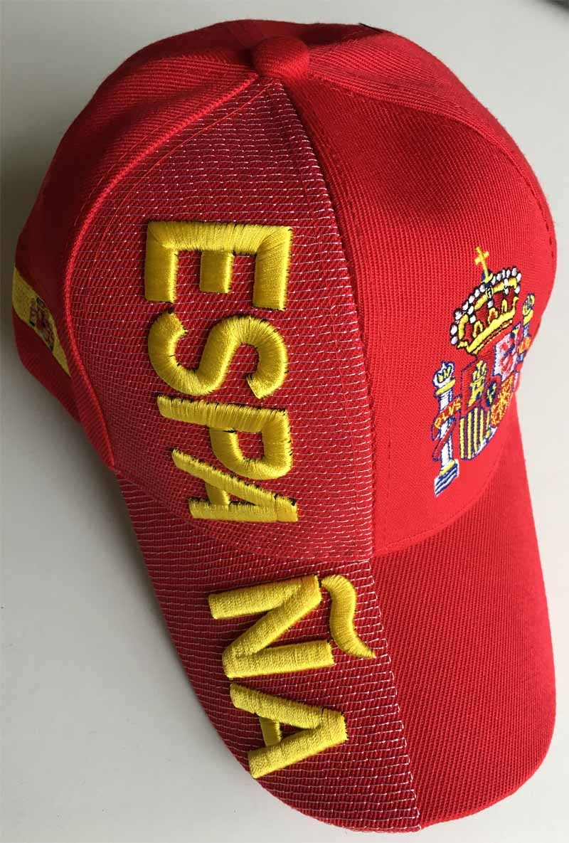 Spanien rot Espania Baseballcap