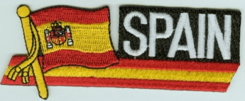 Spanien Spain Sidekickaufnäher