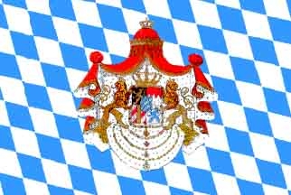 Bayern Königreich Flagge 150x250 cm