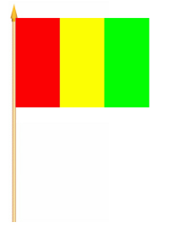 Guinea Stockflagge 30x45 cm