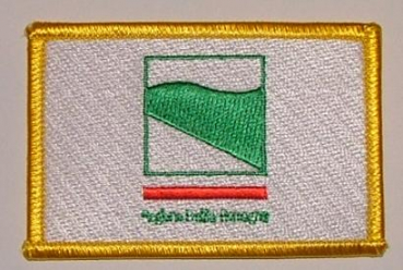 Emilia-Romana Italien Aufnäher / Patch 8 x 5 cm