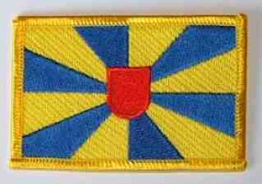 Westflandern (Provinz Belgien) Aufnäher / Patch 8 x 5 cm