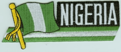 Nigeria Sidekickaufnäher