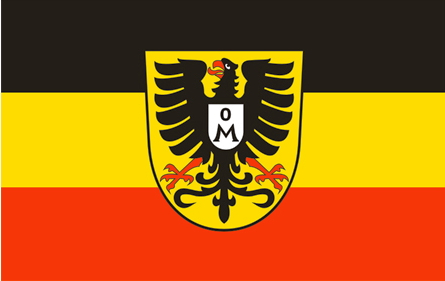 Mosbach Flagge 90x150 cm Premiumqualität