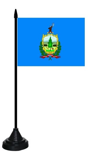 Vermont Tischflagge 10x15 cm