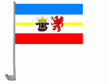 Mecklenburg-Vorpommern Autoflagge 30x40 cm