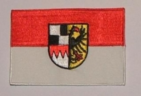 Mittelfranken Aufnäher / Patch 8 x 5 cm