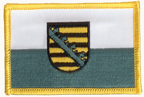 Sachsen Aufnäher / Patch