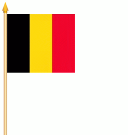 Belgien Stockflagge 30x45 cm
