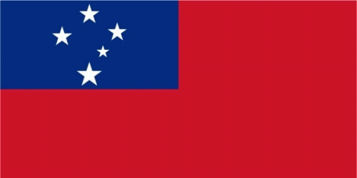 Samoa (West Samoa) Flagge 90x150 cm