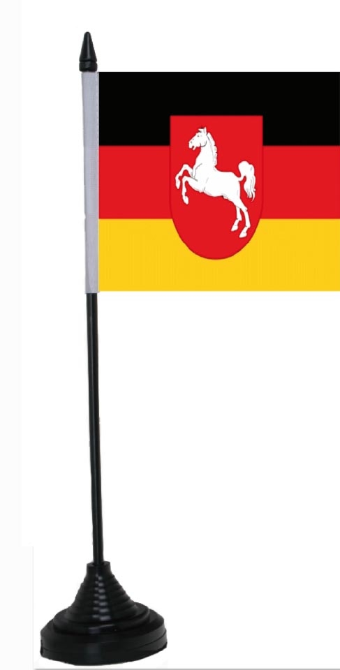 Niedersachsen Tischflagge 10x15 cm