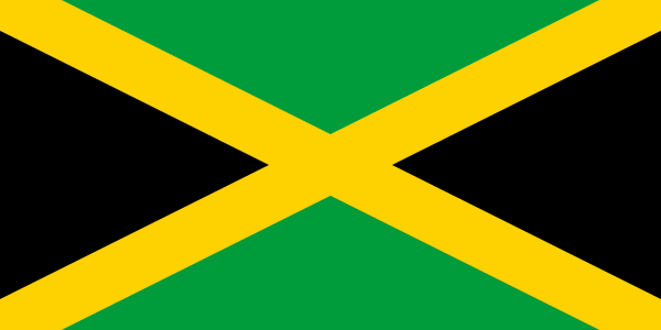 Jamaika Flagge 150x250 cm