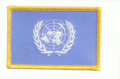 UNO Vereinte Nationen Aufnäher / Patch