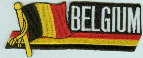 Belgien Sidekickaufnäher